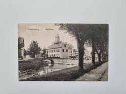 Vykort Söderköping. Rådhuset 1917