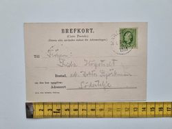 Vykort Mariefred 1908