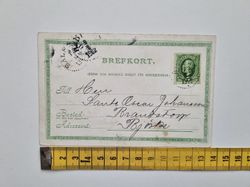 Vykort Örebro Slottsparken, 1902