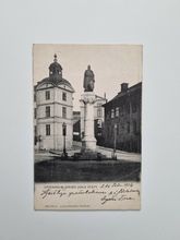 Vykort Stockholm. Birger Jarls staty, 1906