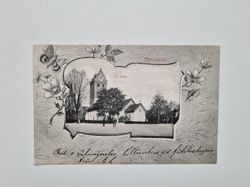 Vykort Torshälla Kyrkan, 1902