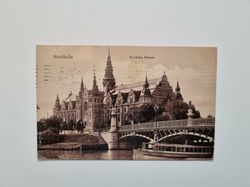 Vykort Stockholm. Nordiska Museet
