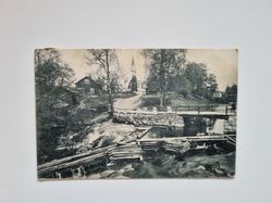 Vykort Årjäng. Silbodals kyrka 1911