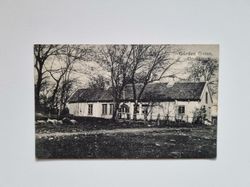 Vykort Gården Gatan, Onsala, 1913