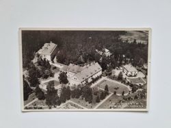 Vykort Sjukhuset Bäckefors från luften, 1939