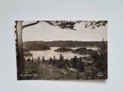 Vykort Utsikt från Stugan, Windön, 1938