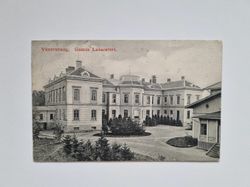 Vykort Vänersborg. Gamla Lasarettet. 1910