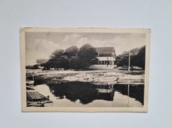 Vykort Gottskär, Restaurangen, 1928