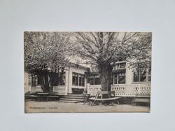 Vykort Restauranten, Gottskär, 1918