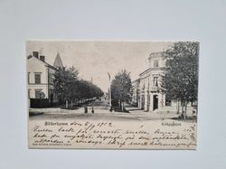 Vykort Söderhamn. Kungsgatan 1902