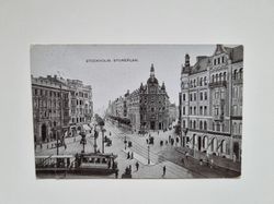 Vykort Stockholm. Stureplan 1908