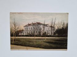 Vykort Lazarettet, Venersborg 1908