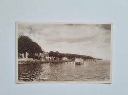 Vykort Danmark. Skodsborg. Parti fra Stranden