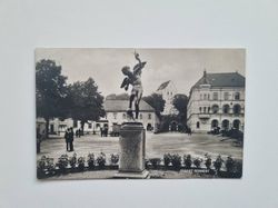 Vykort Torget Ronneby, 1926
