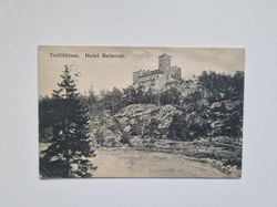 Vykort Trollhättan. Hotel Bellevue.