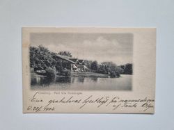 Vykort Göteborg Parti från Slottskogen, 1903