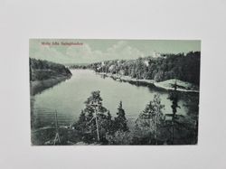 Vykort Motiv från Saltsjöbaden, 1917
