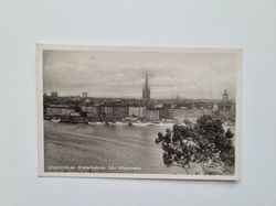 Vykort STOCKHOLM. Riddarholmen från Södermalm.