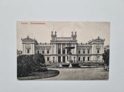 Vykort Lund. Universitetet.