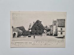 Vykort Burmeisterska huset, Wisby 1904