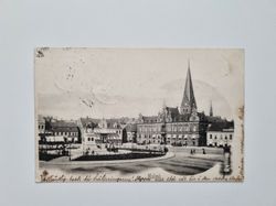 Vykort Malmö Stortorget, 1900