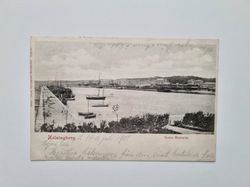 Vykort Hälsingborg, Norra Hamnen 1901