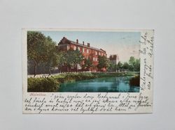 Vykort Malmö. Malmöhus Slott, 1900