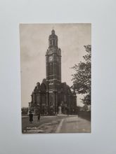 Vykort Malmö. S:t Johannes kyrka