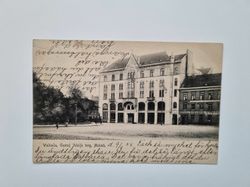 Vykort Malmö 1905. Wallhalla Gustaf Adolfs torg