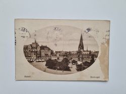 Vykort Malmö Stortorget 1922