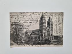 Vykort Lund, Domkyrkan, 1904