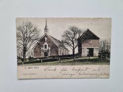 Vykort N. Björke Kyrka 1904