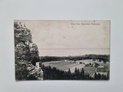 Vykort Parti från Skytteklef, Halleberg 1908