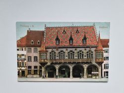 Vykort Freiburg i. B. Kaufhaus