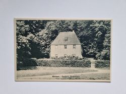 Vykort Weimar. Goethes Gartenhaus