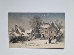 Vykort Julkort, ein frohes Weihnachtsfest