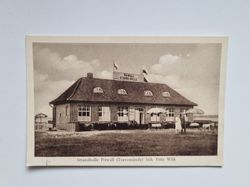 Vykort Strandhalle Priwall (Travemünde) Inh. Fritz Wilk