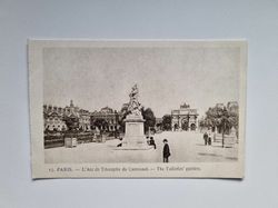 Vykort PARIS. Tuilerieträdgården