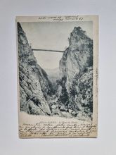Vykort AIX-les-BAINS. Pont de l'Abîme