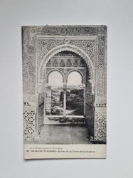 Vykort Granada, la Alhambra