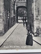 Vykort Bruges, Rue de l'Ane aveugle