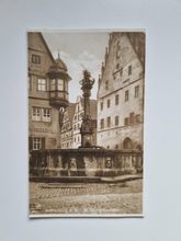 Vykort Rothenburg ob. I. St. George Brunnen