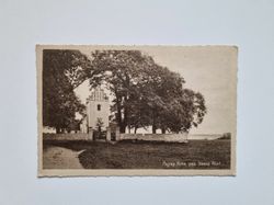 Vykort Højrup Kirke paa Stevns Klint