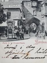 Vykort Bordeaux 1902