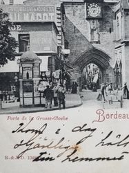 Vykort Bordeaux 1902