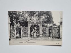 Vykort Frankrike. NANCY. La Fontaine d'Amphitrite