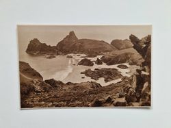 Vykort Cornwall. Kynance Cove. Judges.