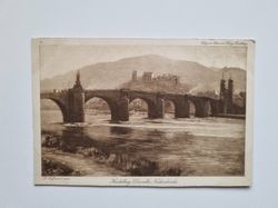 Vykort Old Bridge Heidelberg