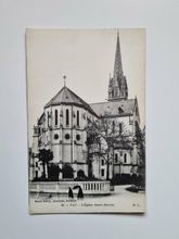 Vykort PAU L'Eglise Saint-Martin