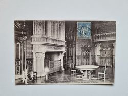 Vykort Cubry Chateau de Bournel - Interieur de la Salle a Manger